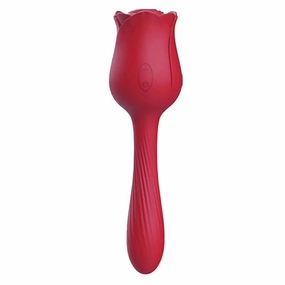 2 in 1 Rose Clit Sex Toy for Women