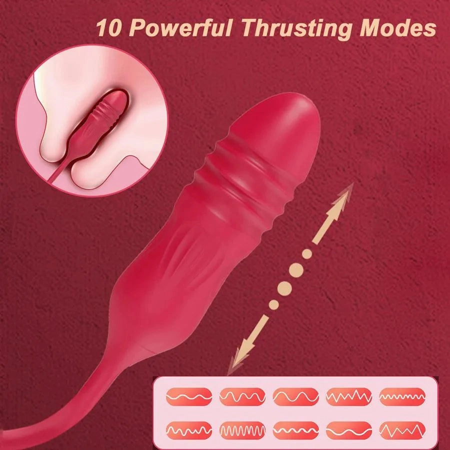 3-IN-1 Rose Clit Pump Toy for Women