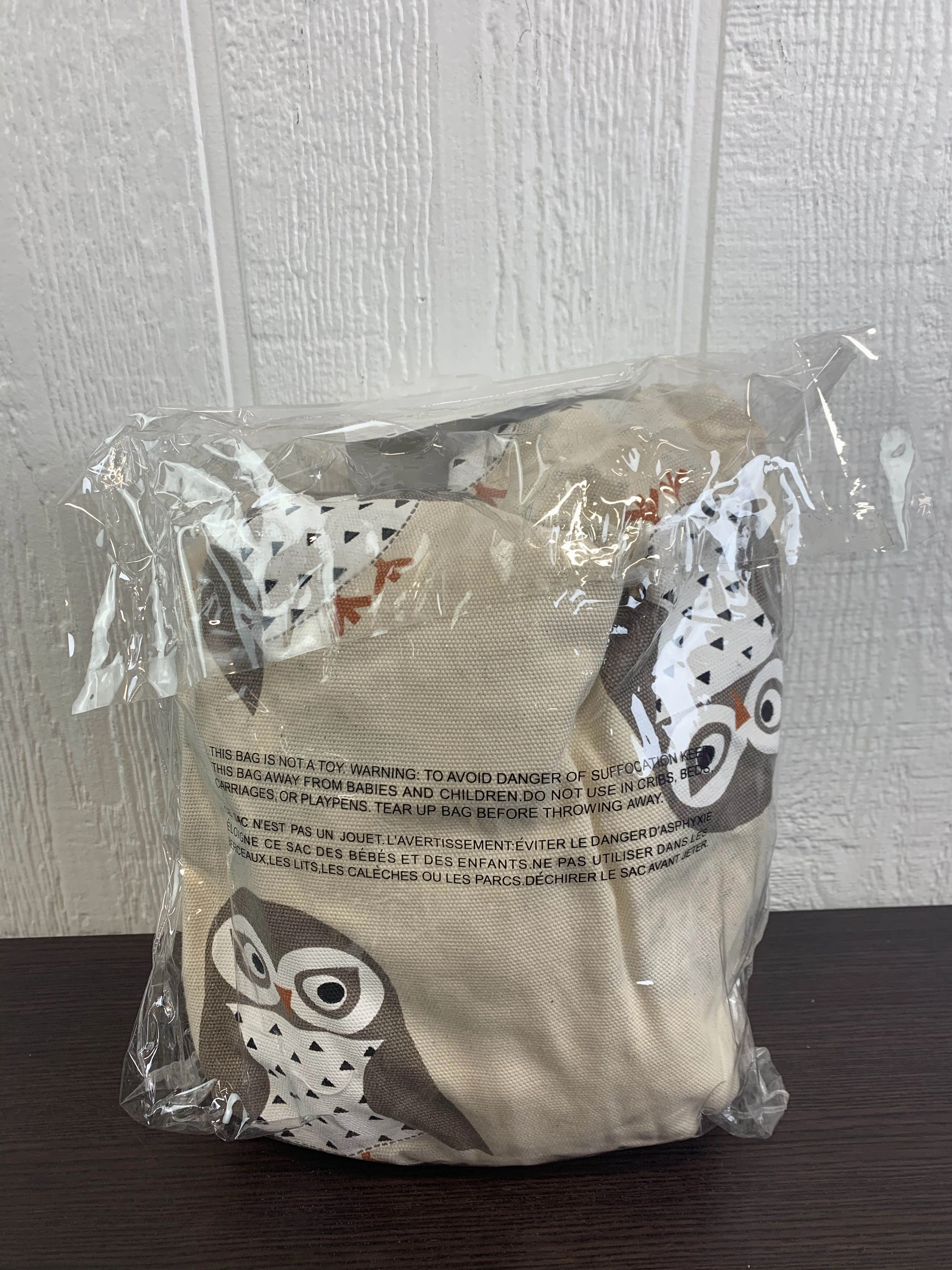 3 Sprouts Play Mat, White Owl