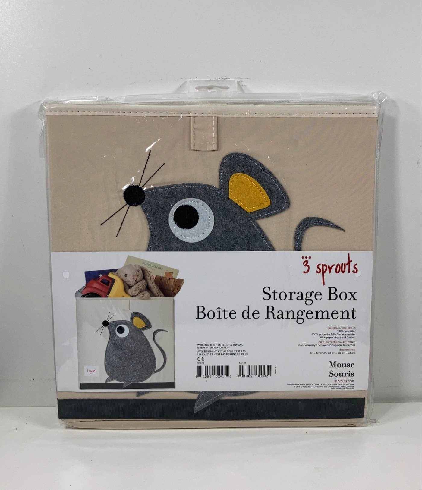 3 Sprouts Storage Box, Mouse