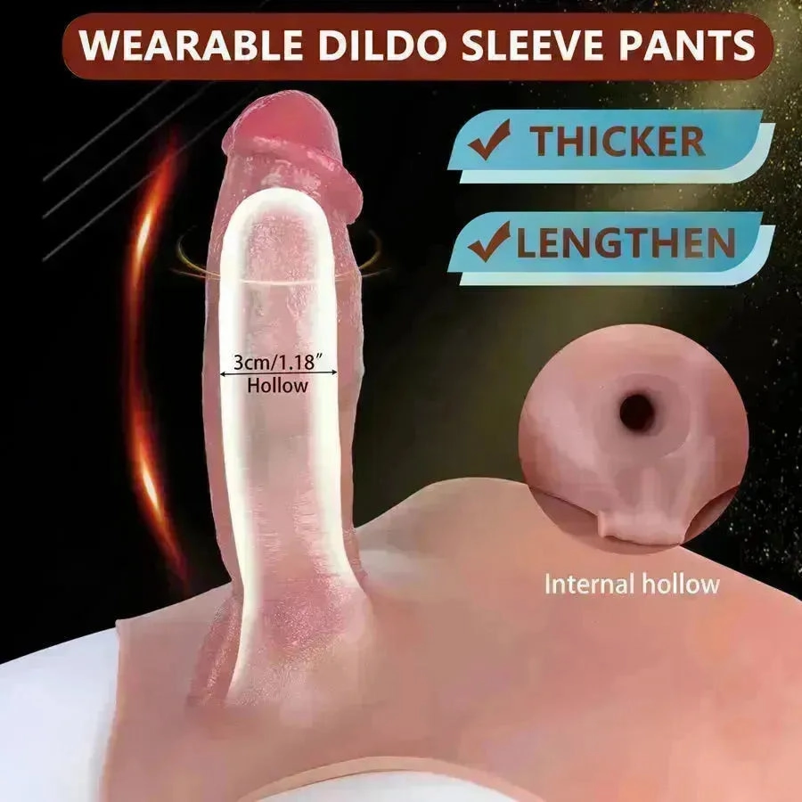 6 Inches  Realistic Hollow Dildo