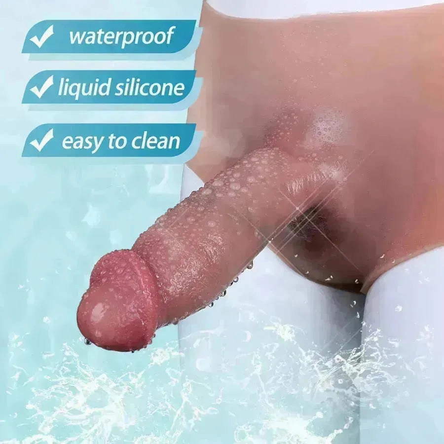 6 Inches  Realistic Hollow Dildo