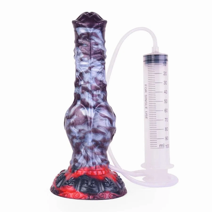 7 Inches Premium Silicone Squirting Dog Dildo