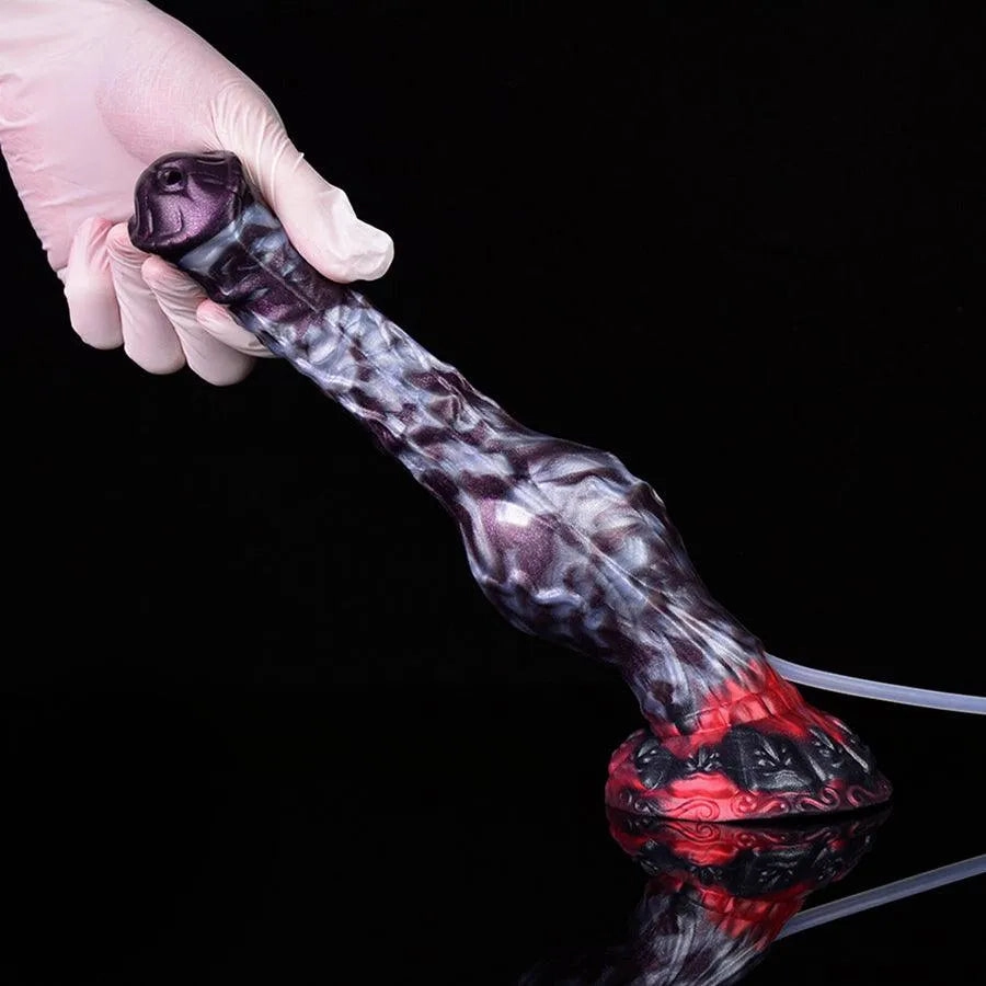 7 Inches Premium Silicone Squirting Dog Dildo