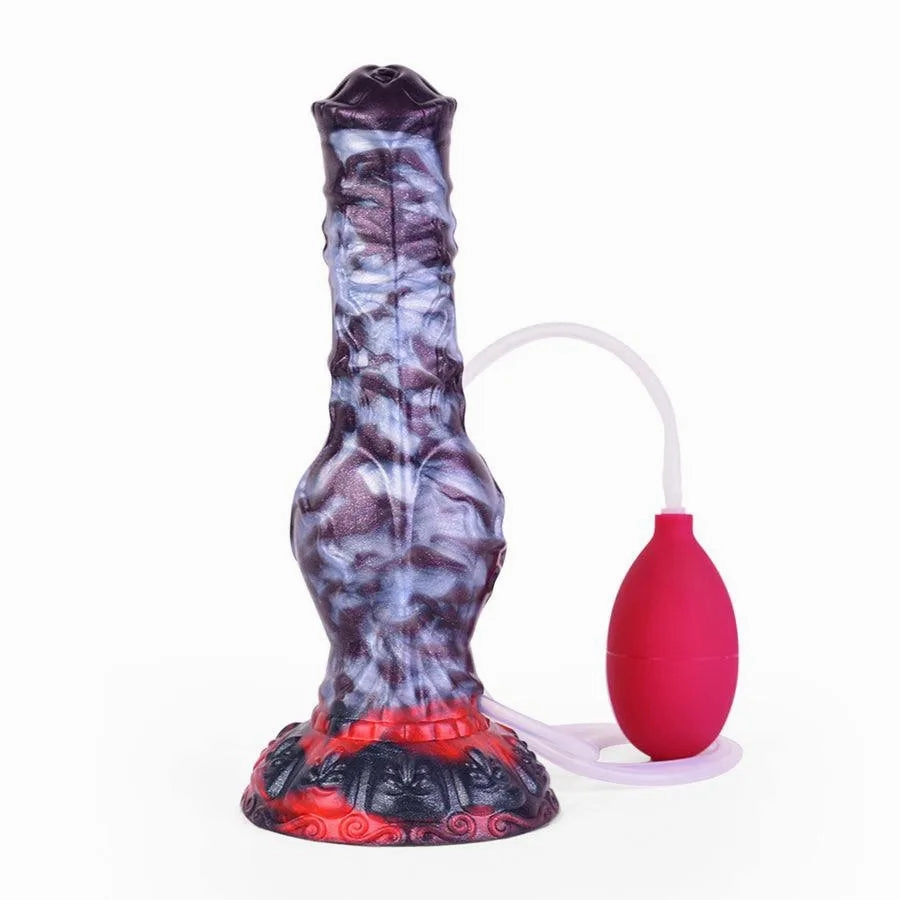 7 Inches Premium Silicone Squirting Dog Dildo