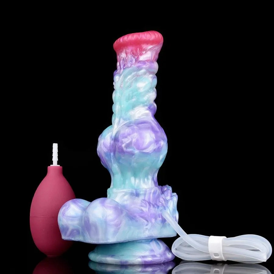 8 Inches Dog Squirting Dildo Sex Toy