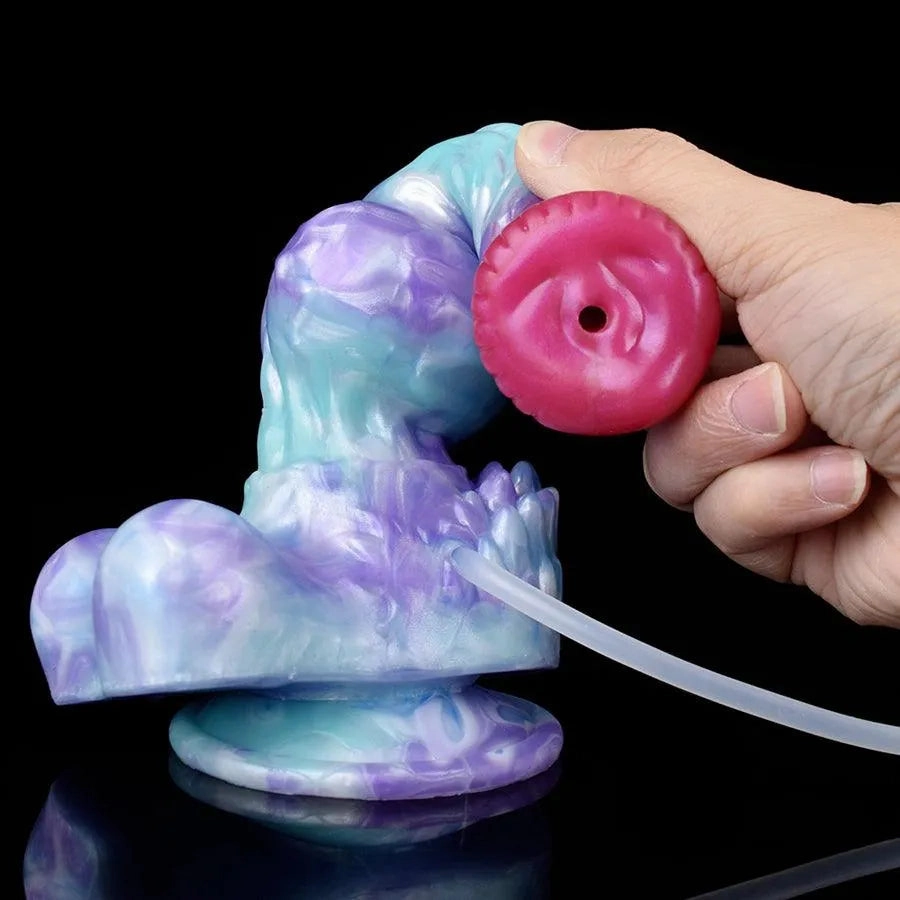 8 Inches Dog Squirting Dildo Sex Toy