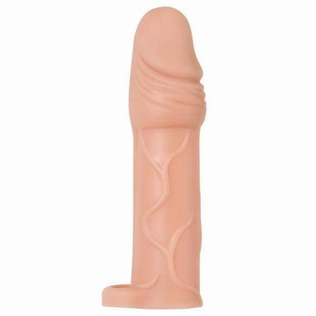 Adam & Eve - True Feel Penis Extension 2.25" (Beige)