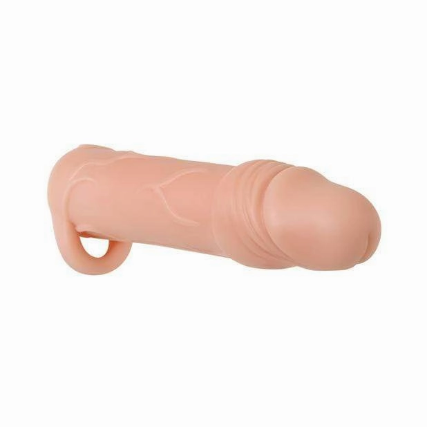 Adam & Eve - True Feel Penis Extension 2.25" (Beige)