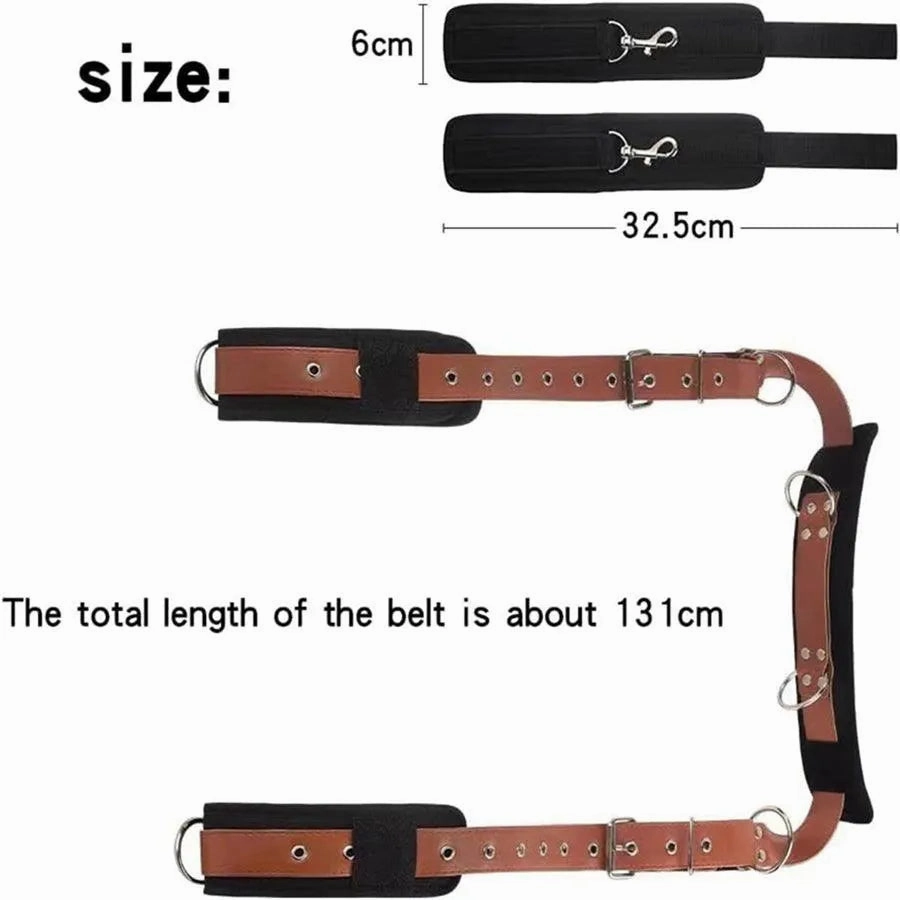 Adjustable Leather BDSM Sex Swing