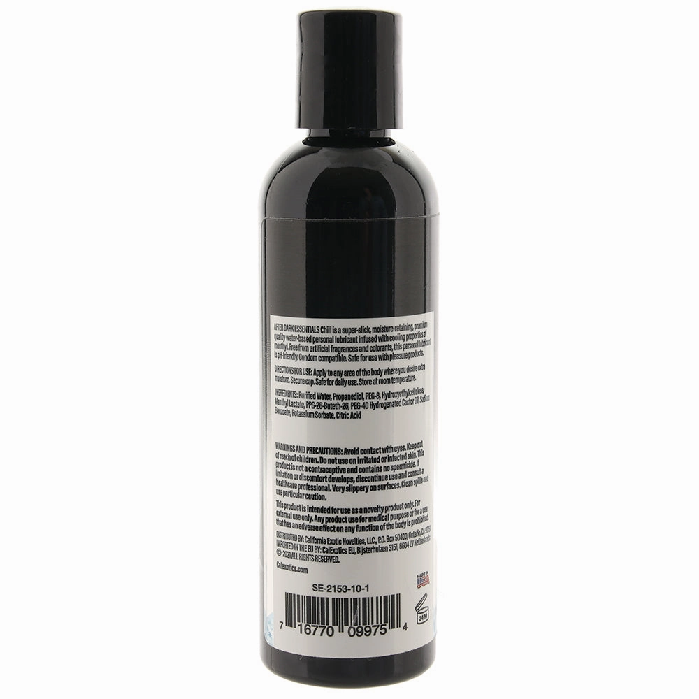 After Dark Essentials Cooling Water Based Lube in 4oz/120ml