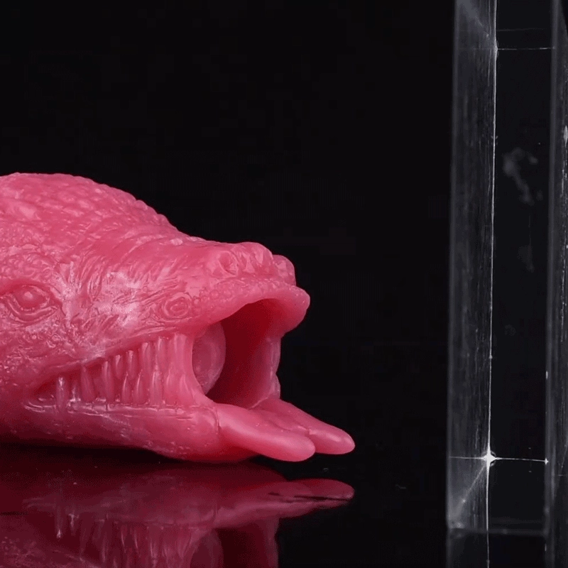 Airbag Pushing Egg Laying Dildo Sex Toy