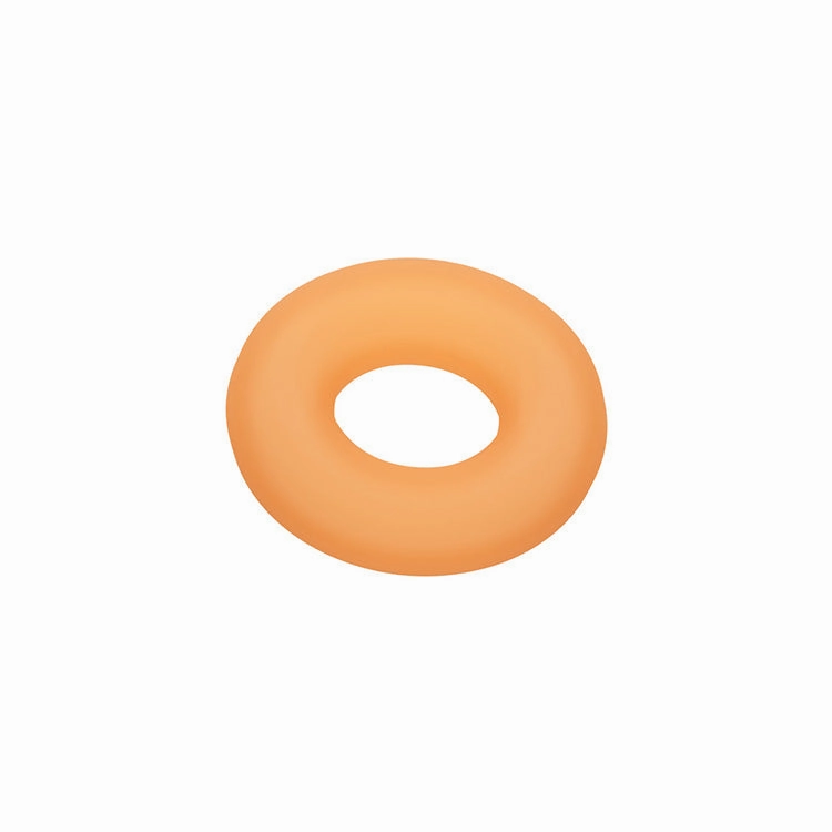Alpha Liquid Silicone Glow-In-The-Dark Prolong Medium Cock Ring