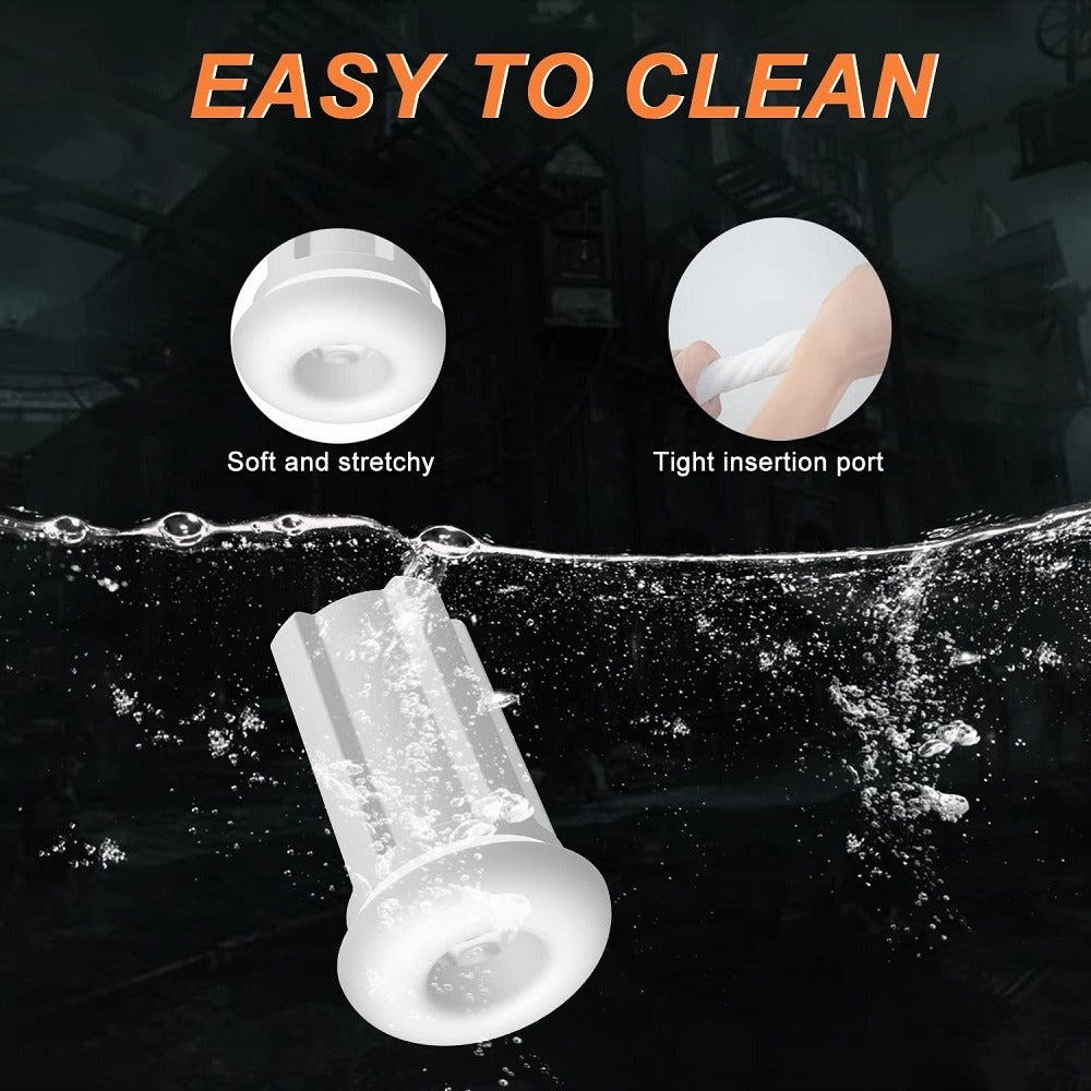 Amovibe Automatic Male Masturbator, Male Masturbators Cup with 3 Thrusting & 10 Vibration Modes,Sex Toys for Men with Heating Function,Adult Sex Toys & Games