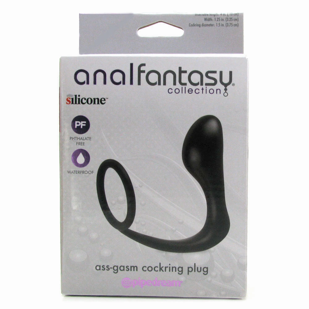 Anal Fantasy Ass-Gasm Cock Ring Plug