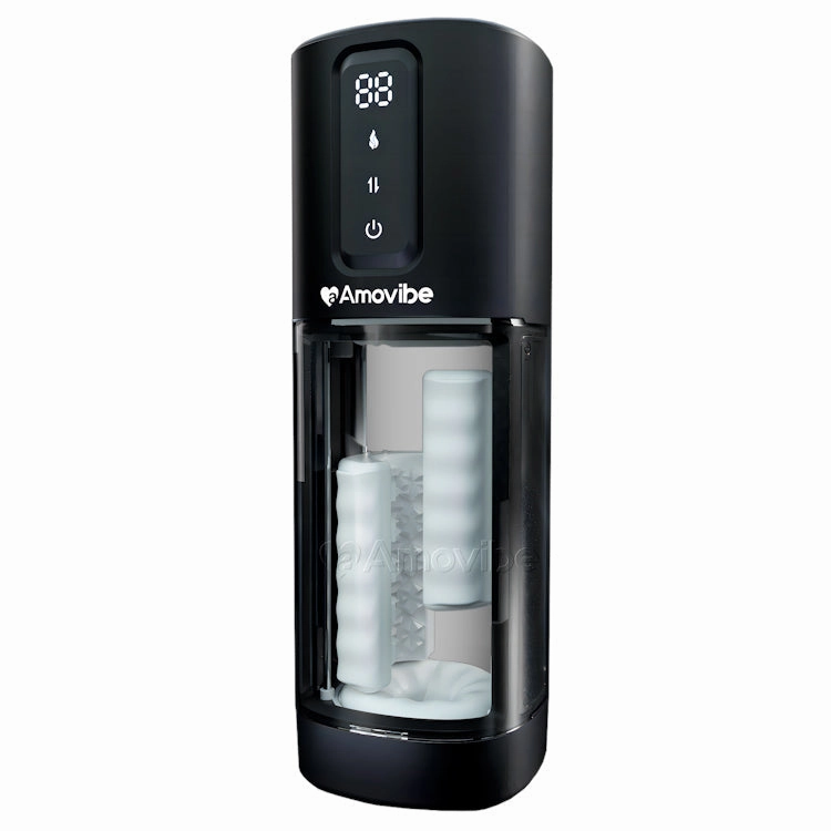 Apex Blitz - Automatic Masturbator with Rubbing, Vibration & Dual Heating Levels