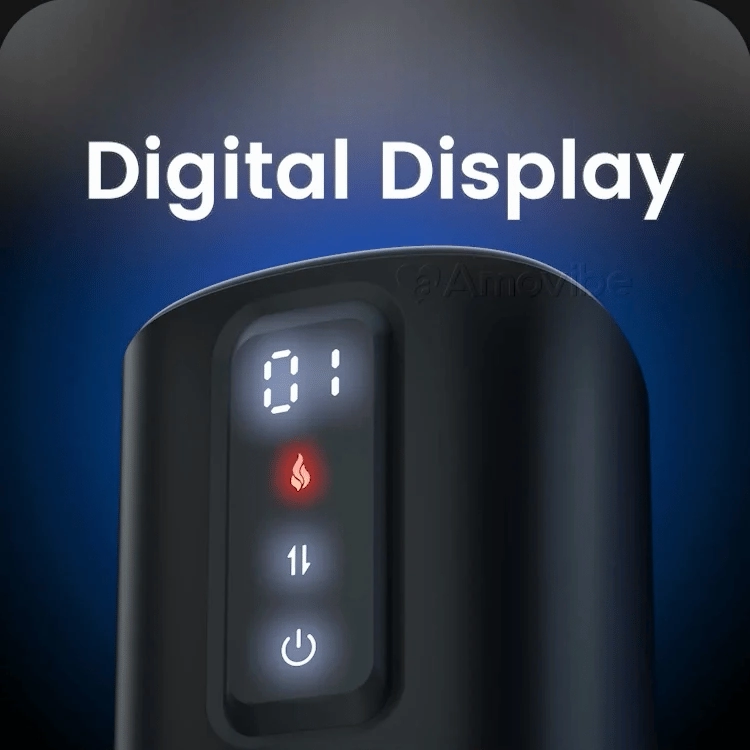 Apex Blitz - Automatic Masturbator with Rubbing, Vibration & Dual Heating Levels