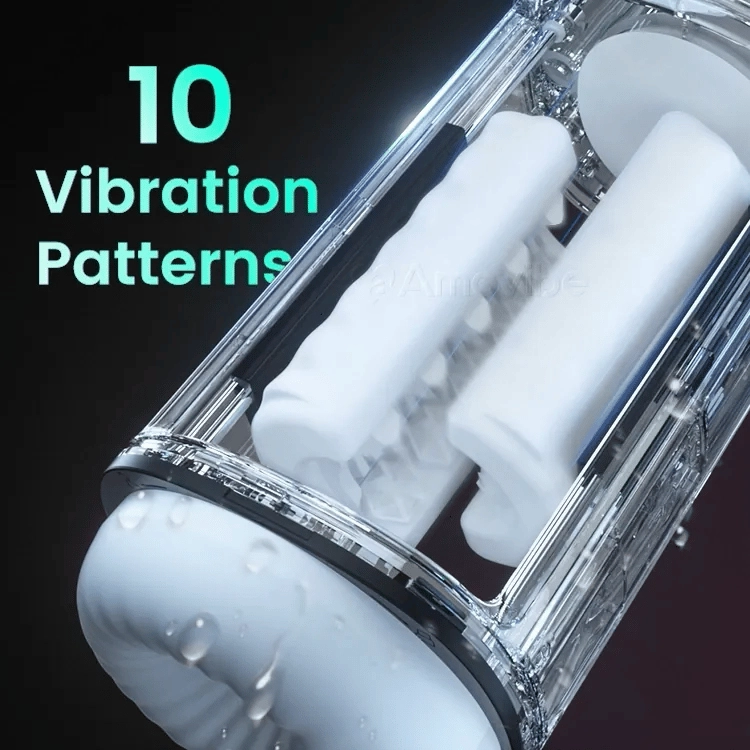 Apex Blitz - Automatic Masturbator with Rubbing, Vibration & Dual Heating Levels