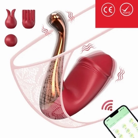 APP Control Swan Wearable Female Vibrator