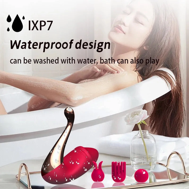 APP Control Swan Wearable Female Vibrator