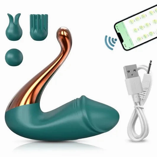 APP Control Swan Wearable Female Vibrator