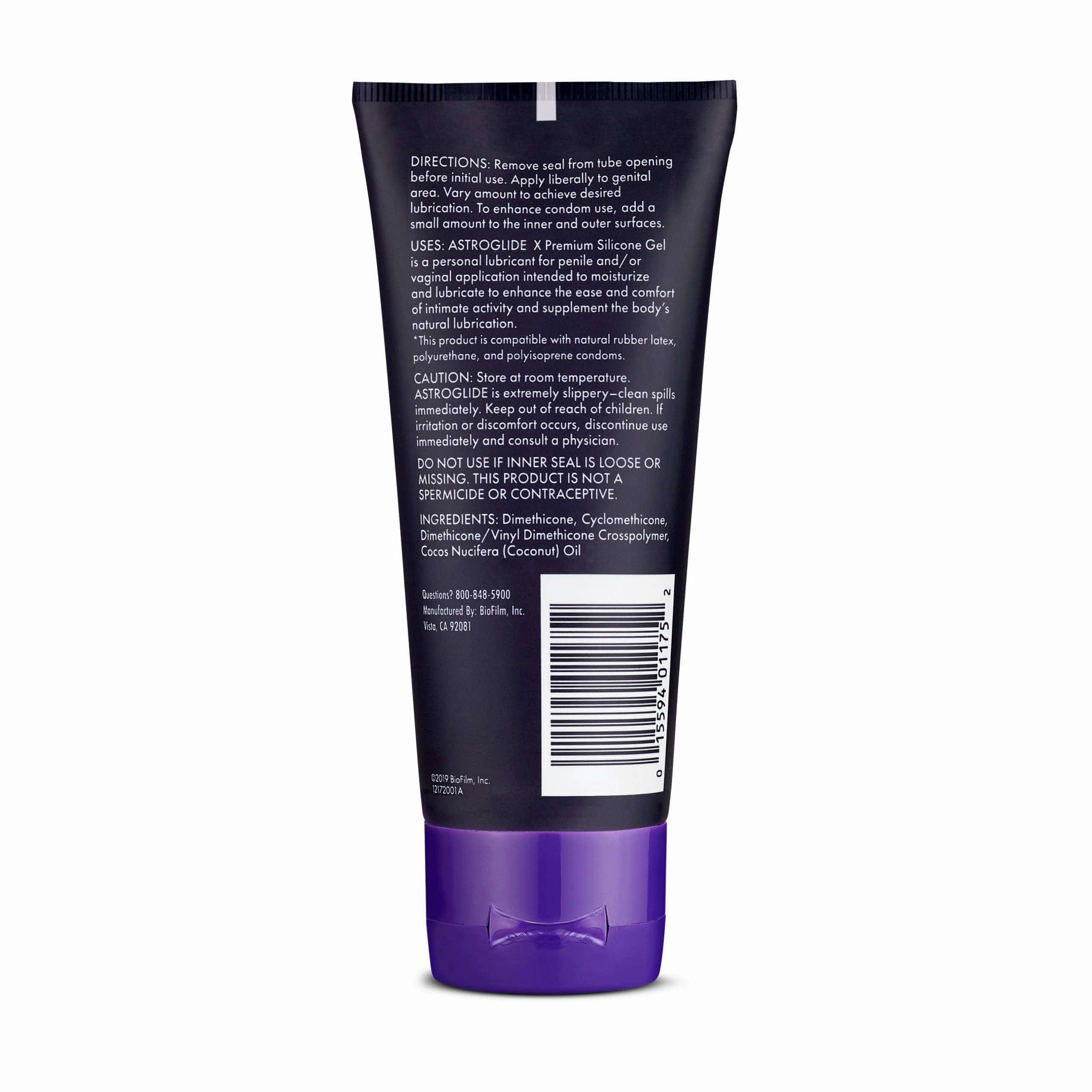 Astroglide - X Premium Silicone Gel Personal Lubricant