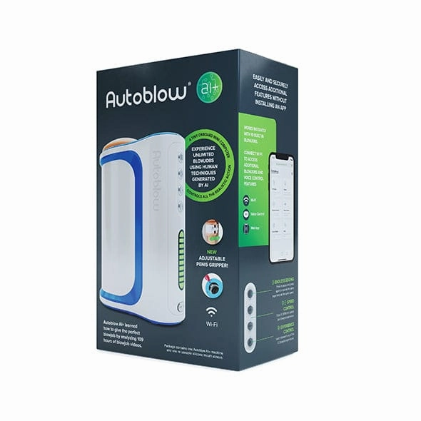 Autoblow - A.I  Machine Hands Free App-Controlled Masturbator (White)