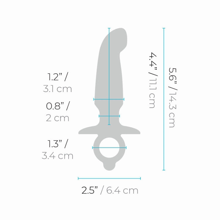b-Vibe Butties Hither Prostate Plug