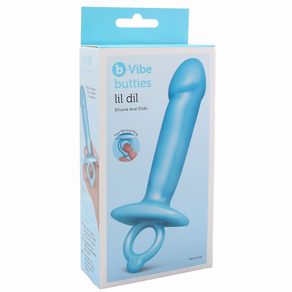 b-Vibe Butties Lil Dil Silicone Anal Dildo