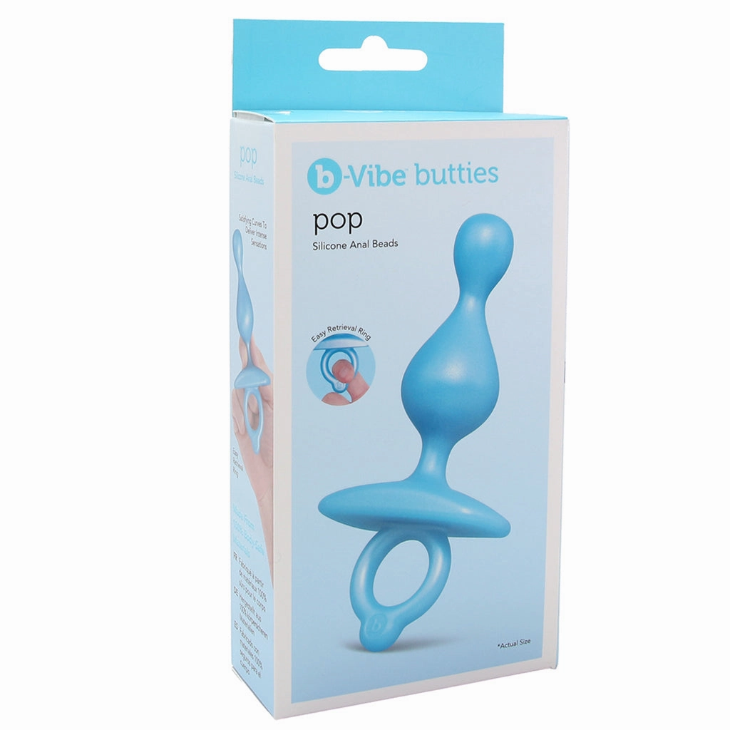 b-Vibe Butties Pop Silicone Anal Beads