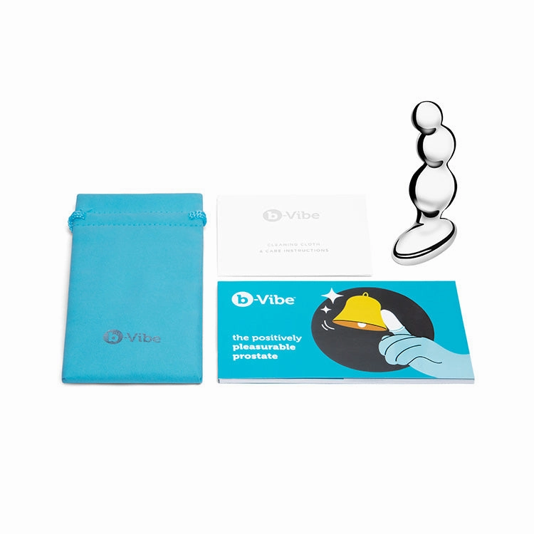 b-Vibe Stainless Steel Anal Beads