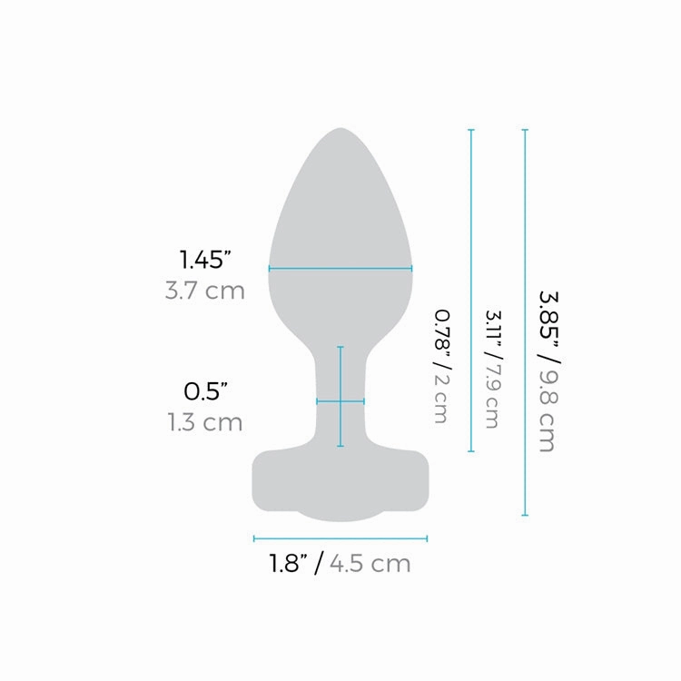 b-Vibe Vibrating Jewel Plug