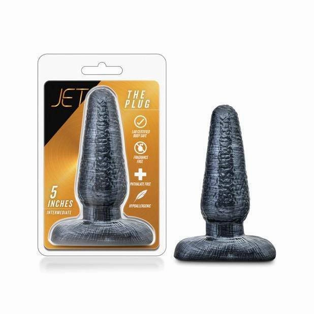 Blush Novelties - Jet The Plug Intermediate 5" (Black)