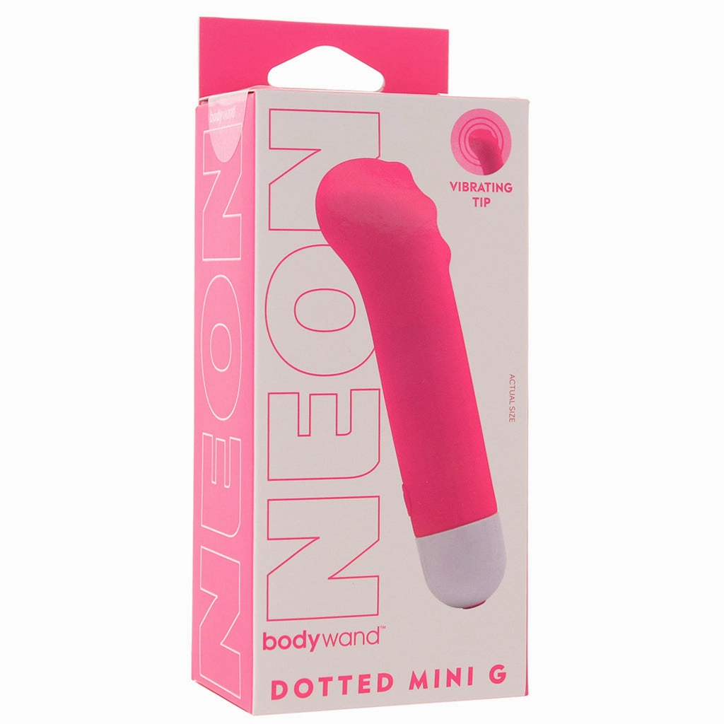BodyWand Dotted Mini G Vibe in Pink