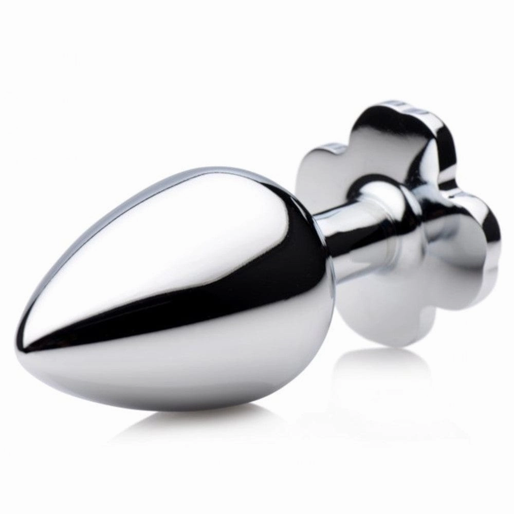 Booty Sparks Lucky Clover Gem Metal Anal Plug
