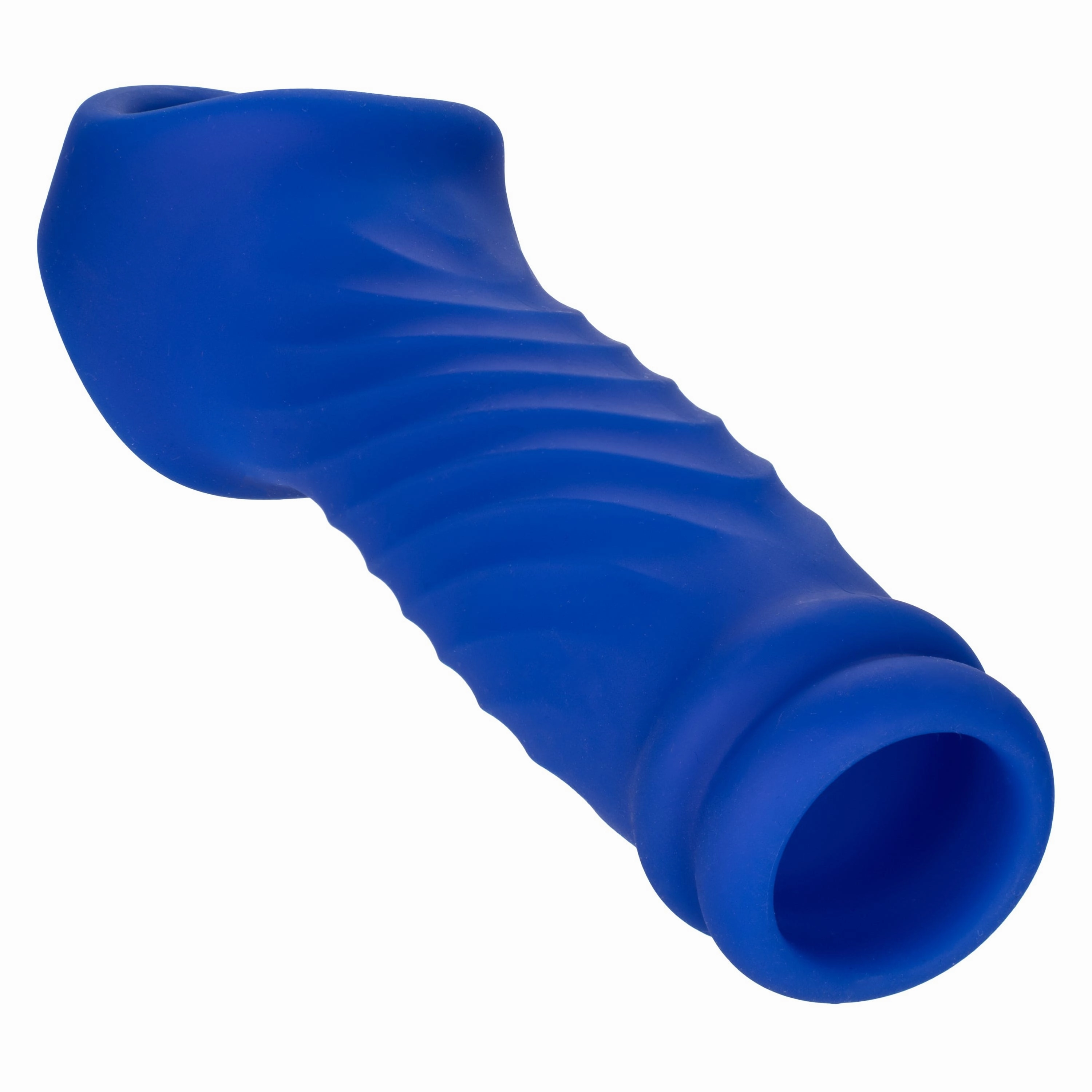California Exotics - Admiral Liquid Silicone Wave Extension Cock Sleeve (Blue)