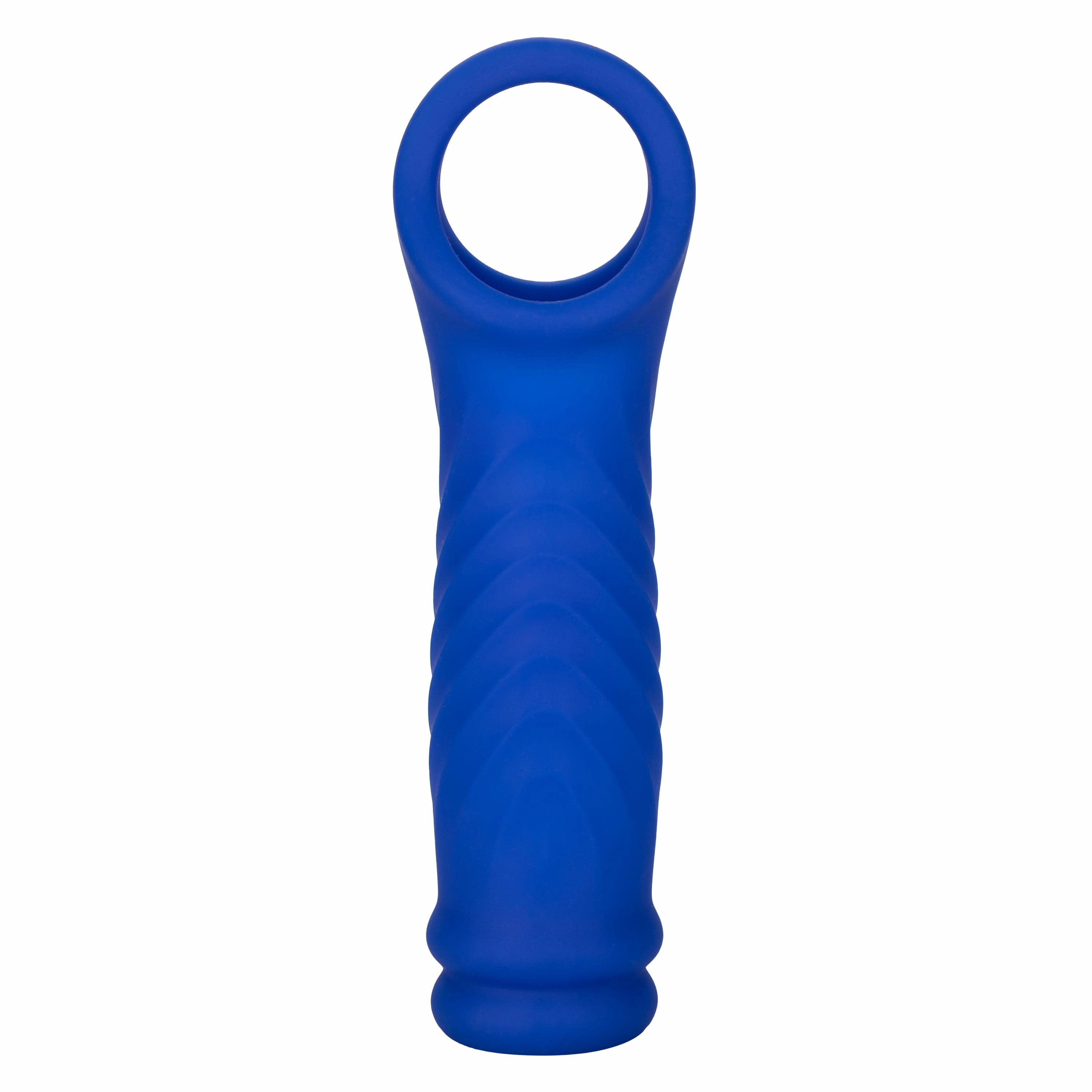 California Exotics - Admiral Liquid Silicone Wave Extension Cock Sleeve (Blue)