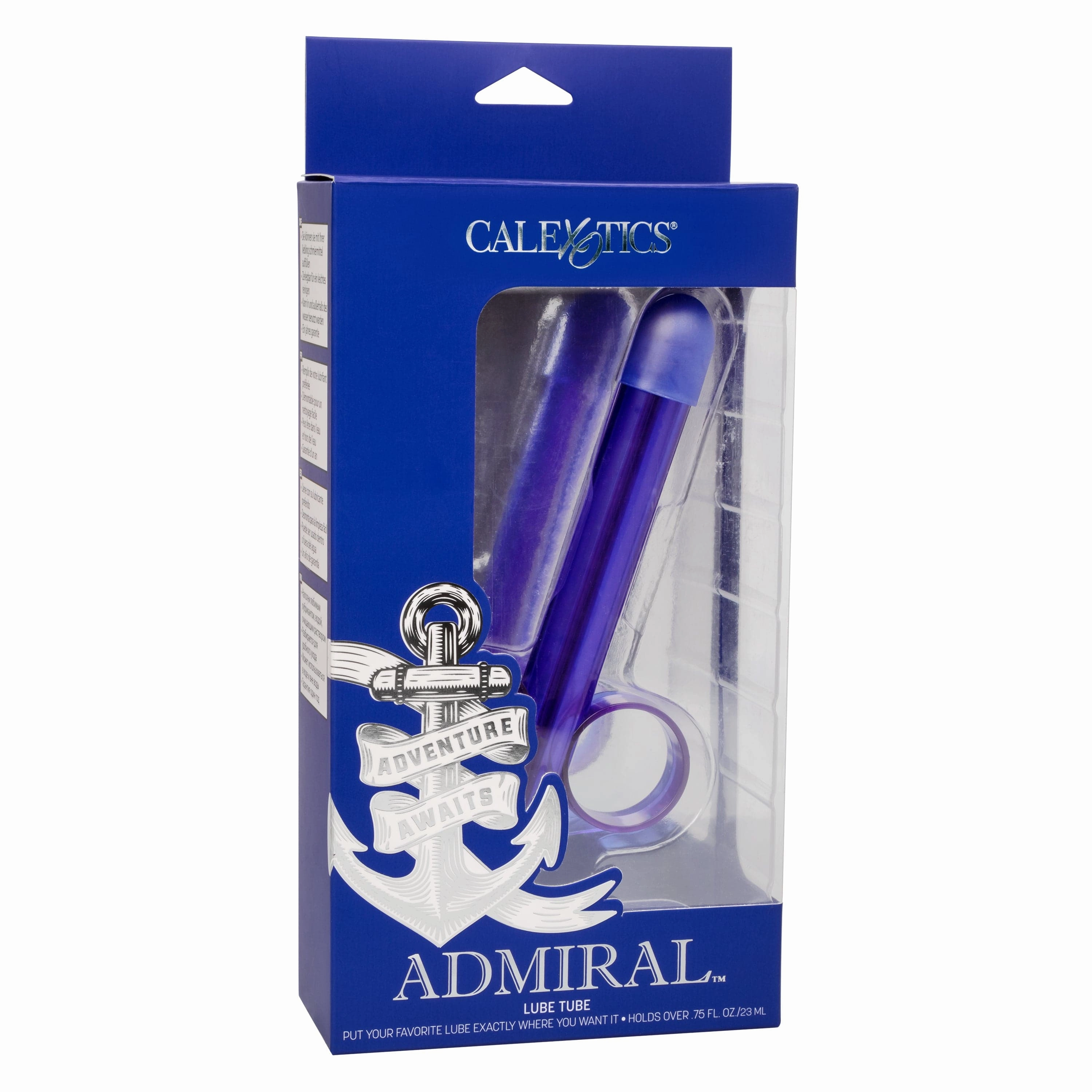 California Exotics - Admiral Lube Tube Accessory (Blue)