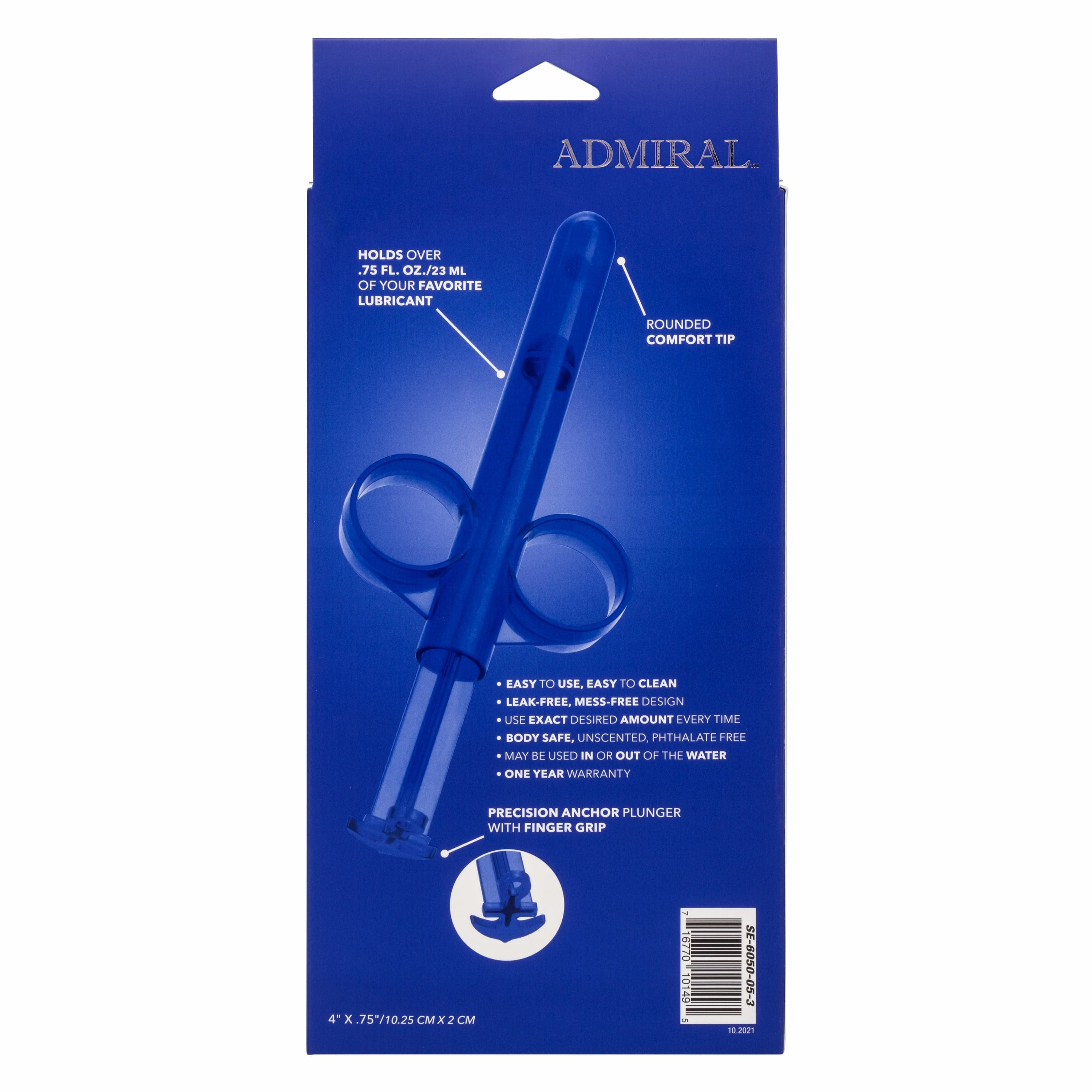 California Exotics - Admiral Lube Tube Accessory (Blue)
