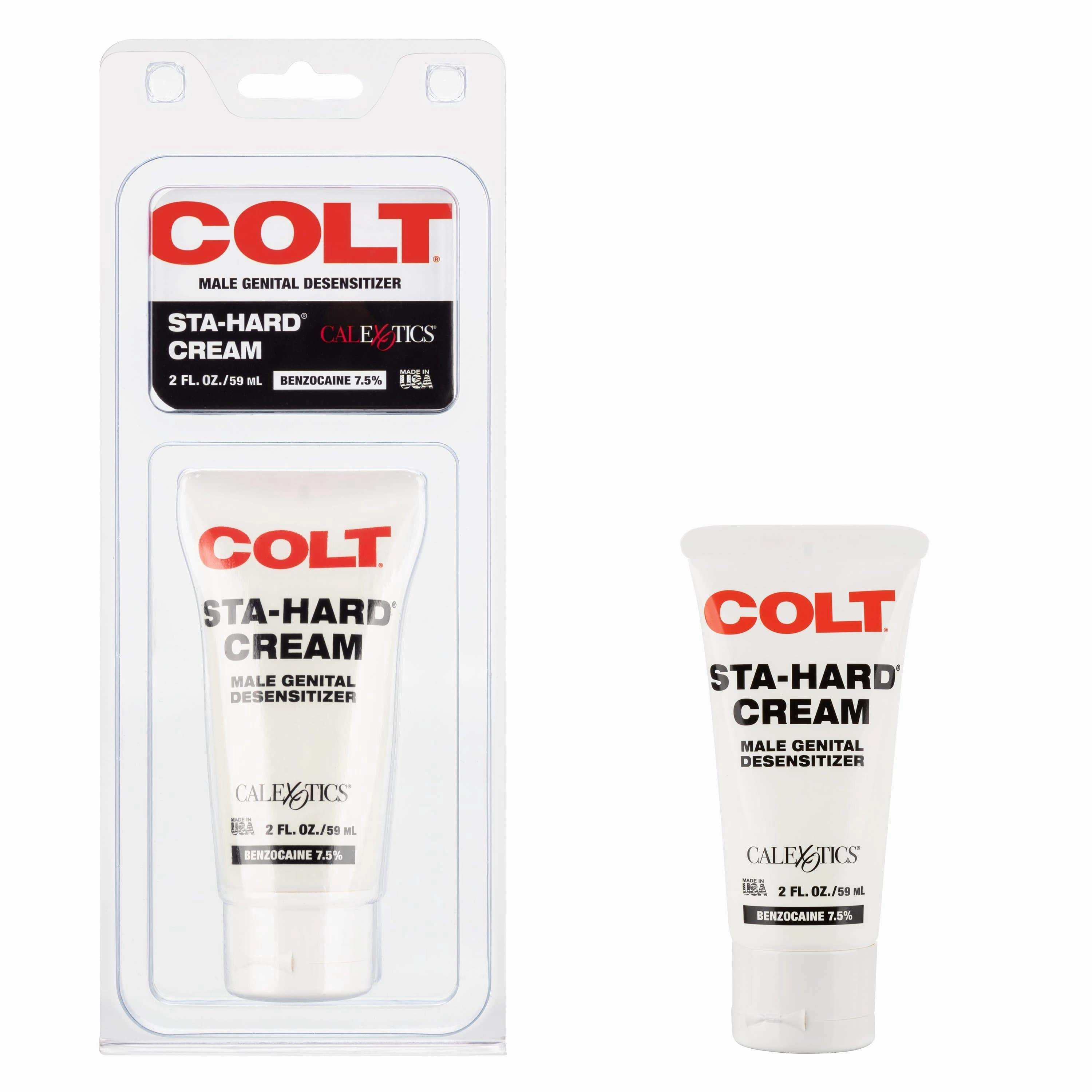 California Exotics - COLT Sta Hard Male Genital Desensitizer Cream 2oz