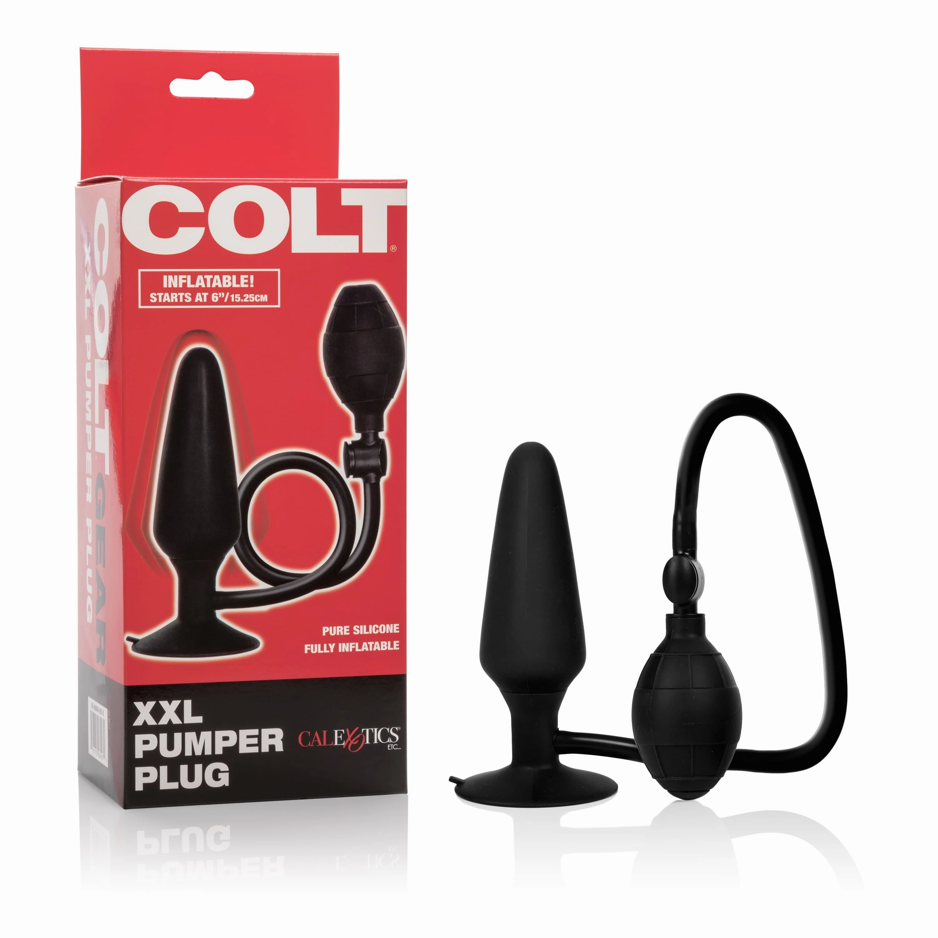 California Exotics - COLT XXL Pumper Anal Plug (Black)