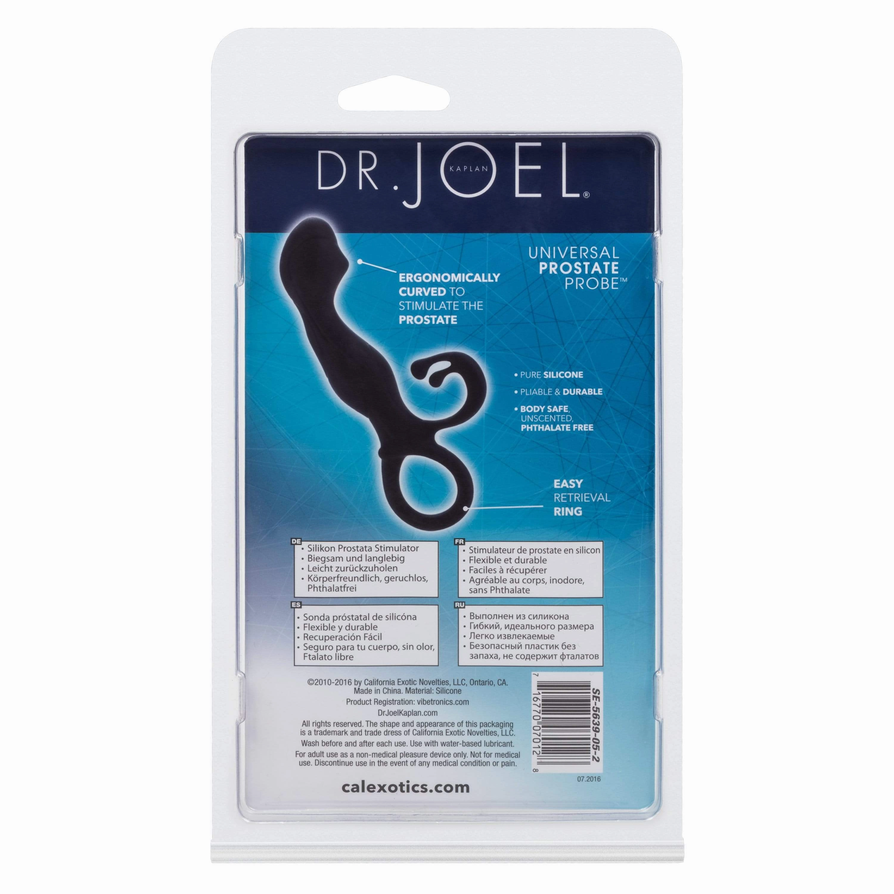 California Exotics - Dr Joel Kaplan Universal Prostate Probe Massager (Black)