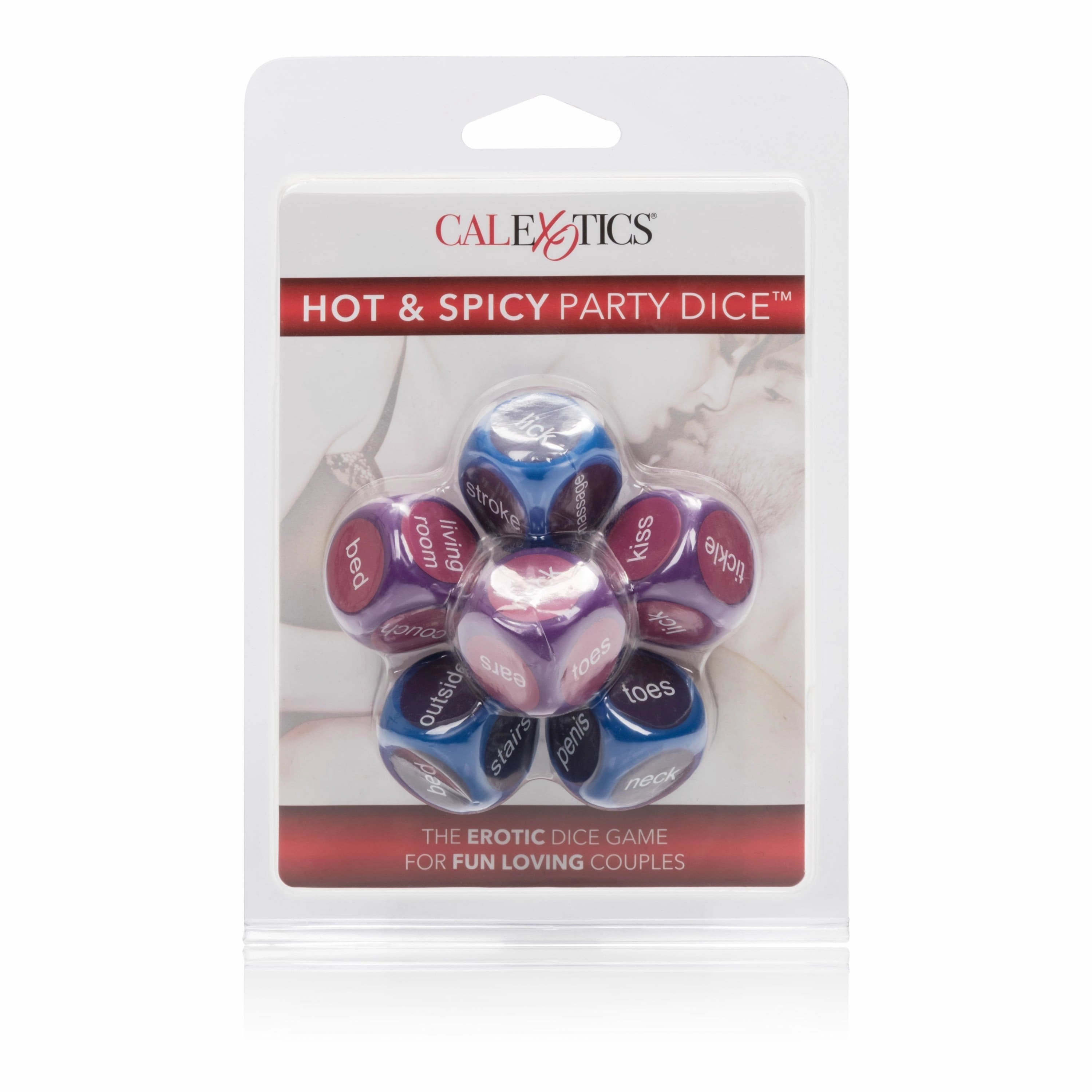 California Exotics - Hot and Spicy Party Dice (Multi Colour)