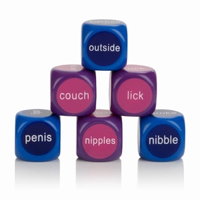 California Exotics - Hot and Spicy Party Dice (Multi Colour)