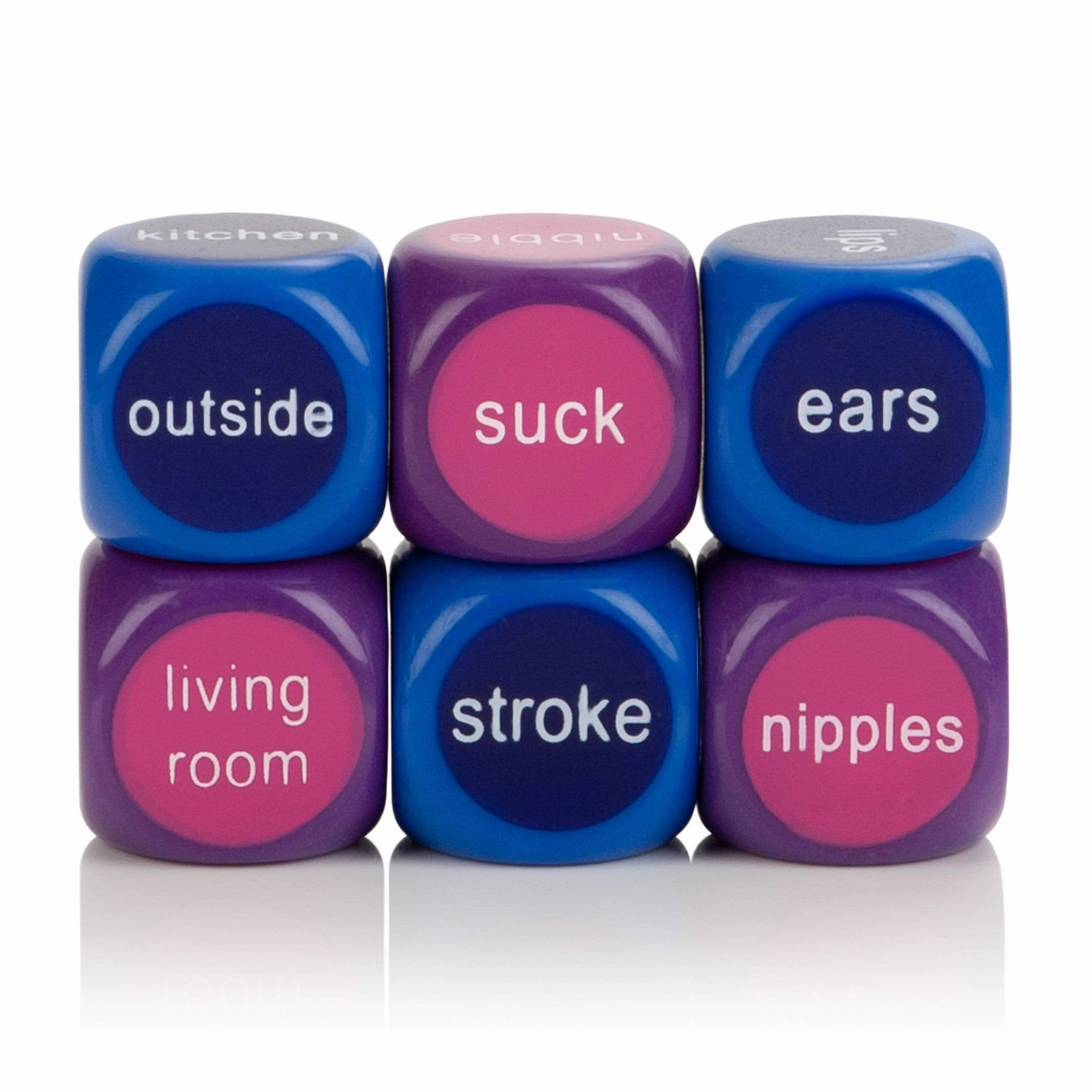 California Exotics - Hot and Spicy Party Dice (Multi Colour)