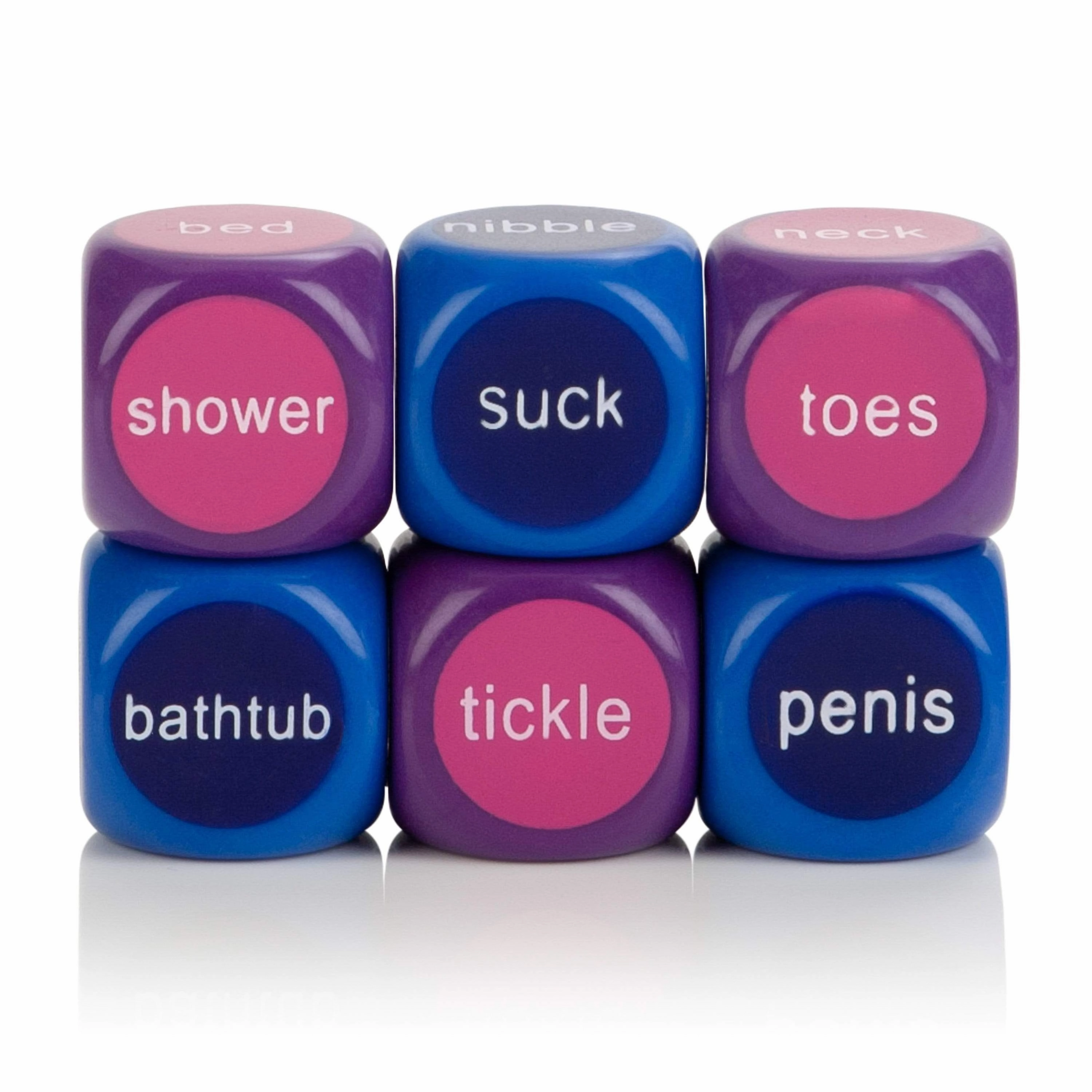 California Exotics - Hot and Spicy Party Dice (Multi Colour)