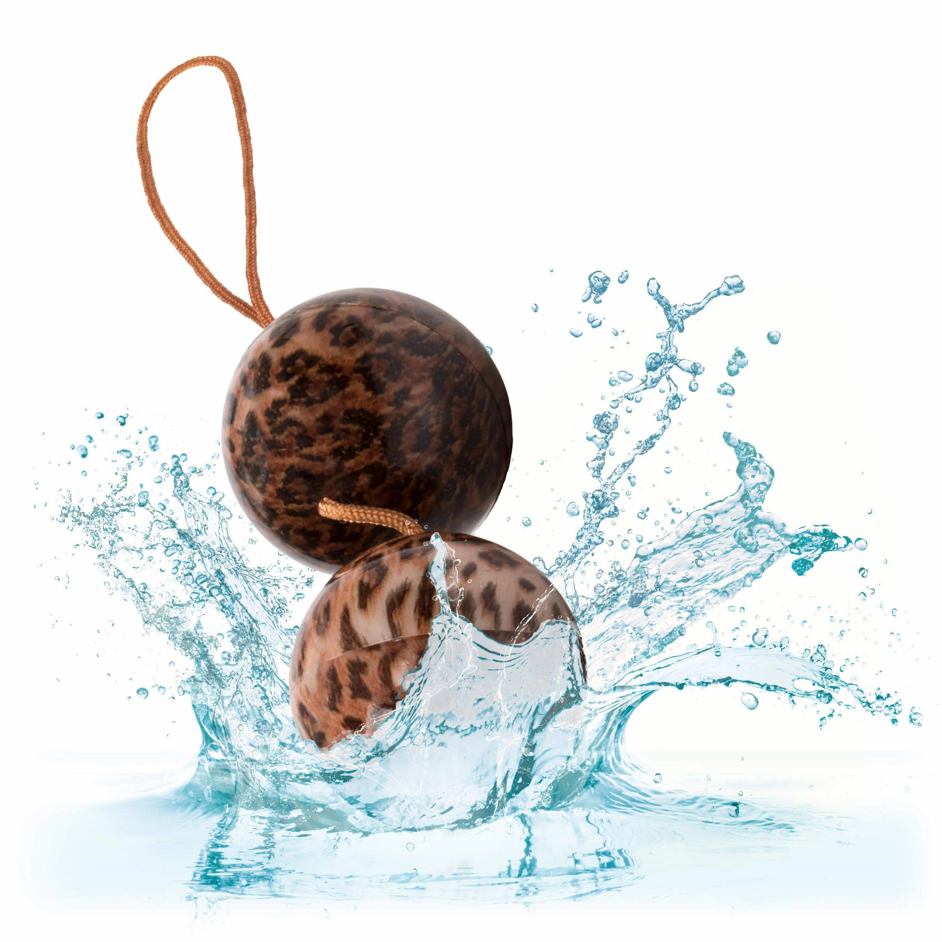 California Exotics - Leopard Duotone Weighted Kegel Balls (Leopard)