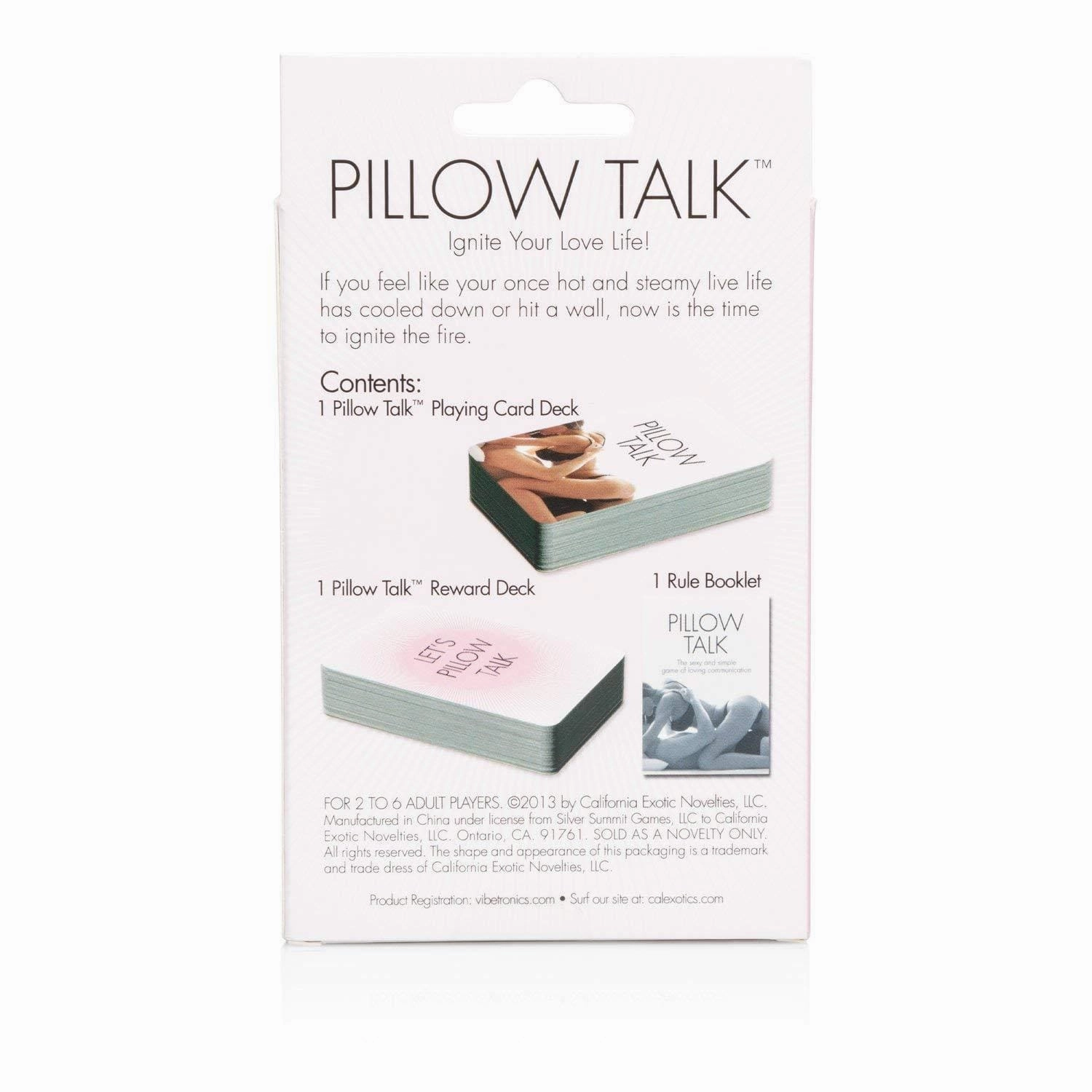 California Exotics - Pillow Talk Card Game