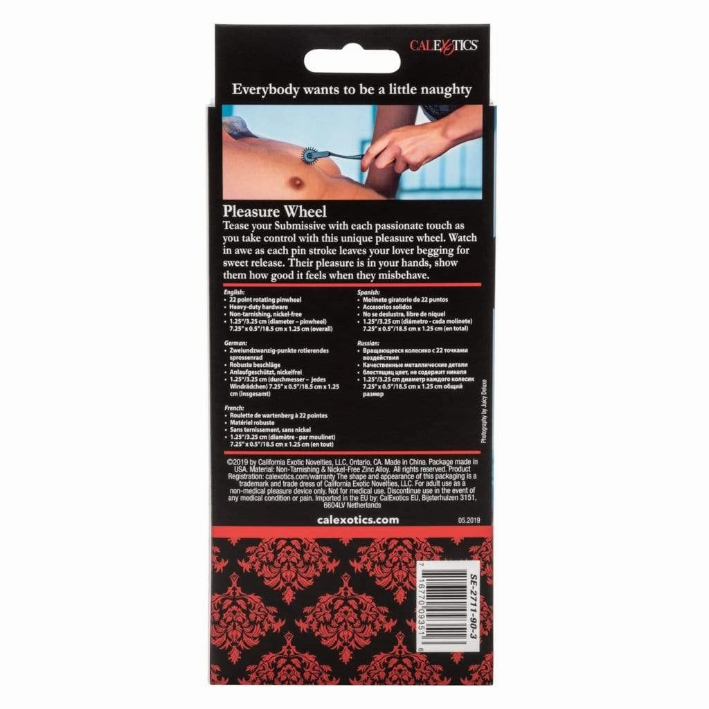 California Exotics - Scandal BDSM Pleasure Wheel (Black)