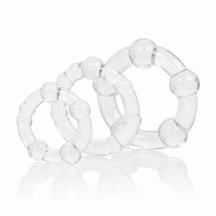 California Exotics - Silicone Island Rings (Clear)